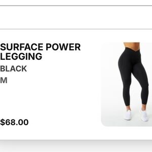 Alphalete surface power leggings